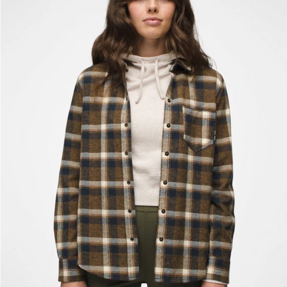 Prana Cozy Plaid Shirt